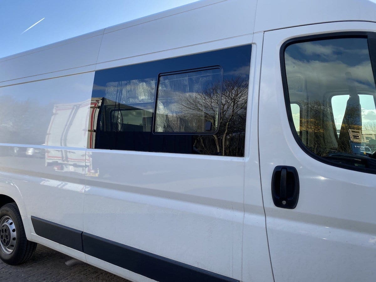 Citroen Relay (MWB/LWB/XLWB) Pair Of Privacy Tinted Opening Windows