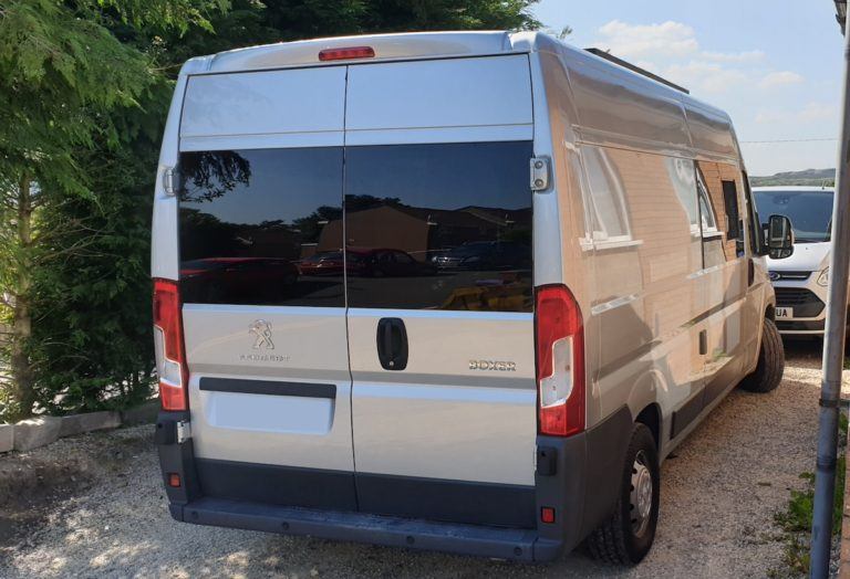 Citroen Relay Back Door Glass (pair of windows) In Privacy Tint VanPimps