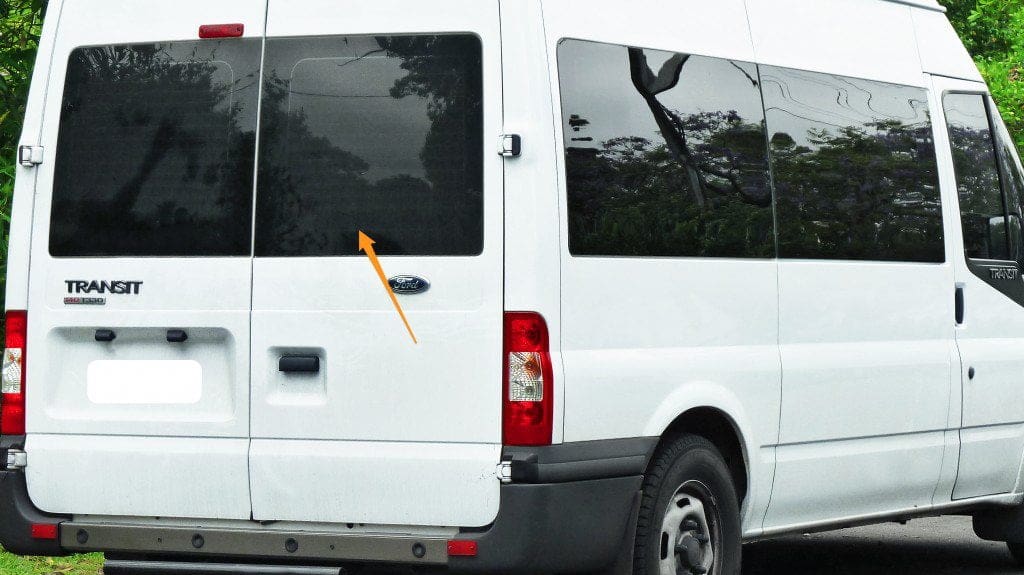 transit side window conversion
