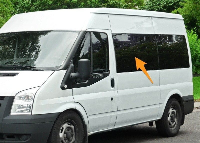 transit side window conversion